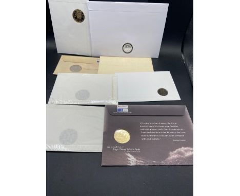 Eight coin first day covers