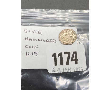 Hammered silver coin 1615