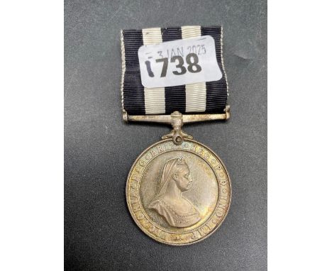 A silver gothic nursing medal