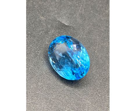 A fabulous Brazilian topaz 32.4 carats