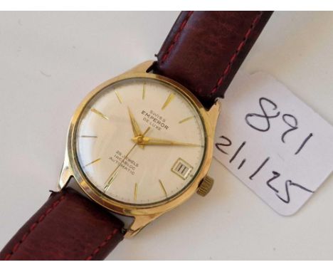 A gents Emperor Deluxe wrist watch