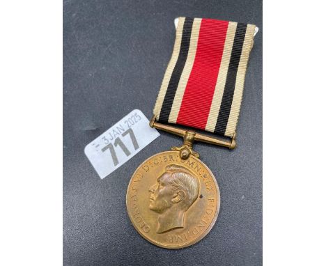 Broze George V, George VI Faithful Service Poilce Medal