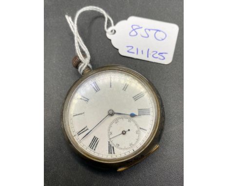 A gents pocket watch by DAVID KEYS maker to the ADMIRALTY with seconds dial