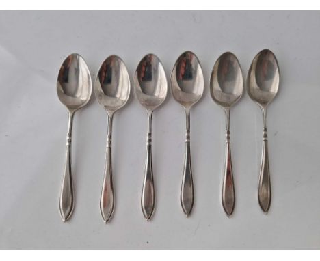 A Set of Six Tea Spoons Birmingham 1934 75g