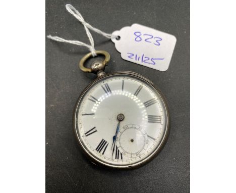 A 19th century silver pocket watch