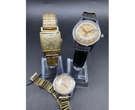 A gents ROMER popular wrist watch W/O A ZODIAC wrist watch W/O and A MELCO