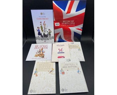 Royal Mint Coin Albums for 50ps etc