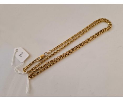 A NECK CHAIN 9CT 24 INCH 10.6 GMS