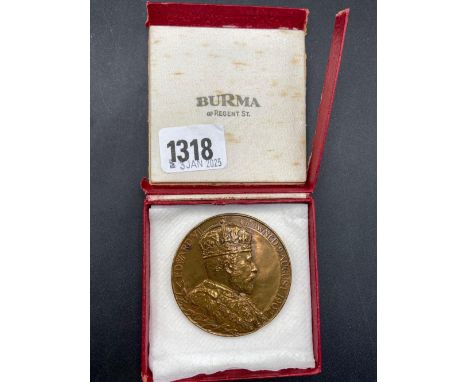 Edward VII official Medallion large