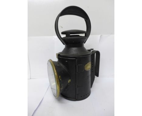 A LMS railway lamp 