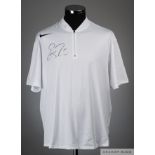 Roger Federer autographed Champion Shirt Indian Wells, 2005