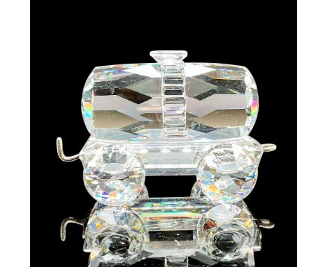 lead crystal part of the When We Were Young collection and is one of six pieces of the Silver Crystal Express Train. Swarovsk