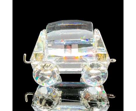 Lead crystal part of the When We Were Young collection and is one of six piece of the Silver Crystal Express Train. Swarovski