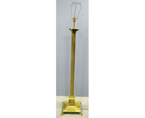 Lamp  in the form of a corinthian column 