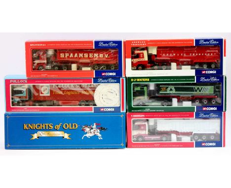 Six boxed Corgi Hauliers of Renown 1/50 scale Road Transport diecast group, six examples to include Ref. Nos. CC12410, CC1241