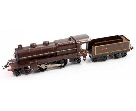 Late 1930’s, probably transitional model, E320 20v AC Riviera Blue Train, loco &amp; tender 3.1290, apart from smokebox door 