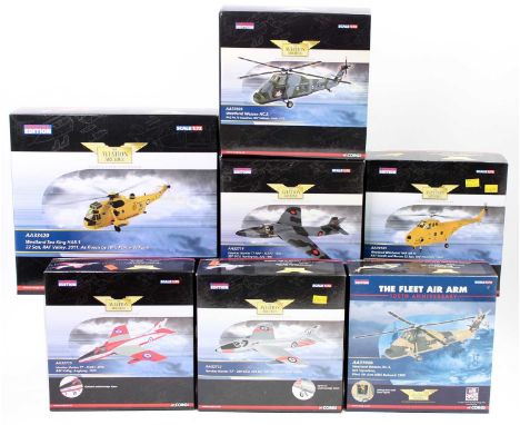 Corgi Aviation Archive 1/72nd scale boxed model group of 7 all in their original packaging, comprising reference numbers AA33