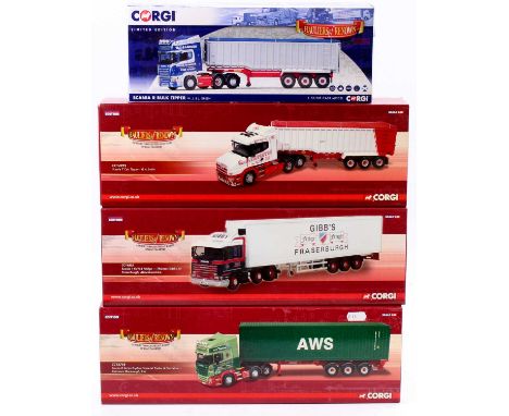 A Corgi Hauliers of Renown 1/50 scale Limited Edition and Special Edition Release road transport and diecast group, four vari