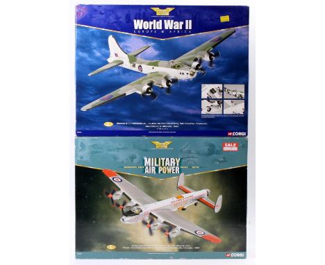 Corgi Aviation Archive limited edition model group of 2 comprising No. AA32606 1/72nd scale model of an Avro Lancaster MK.10M