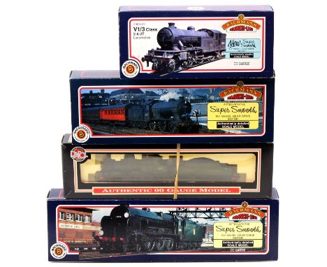 A collection of four Bachmann and Dapol boxed locomotives, all in original packaging to include a Bachmann No. 31-850 J39 LNE