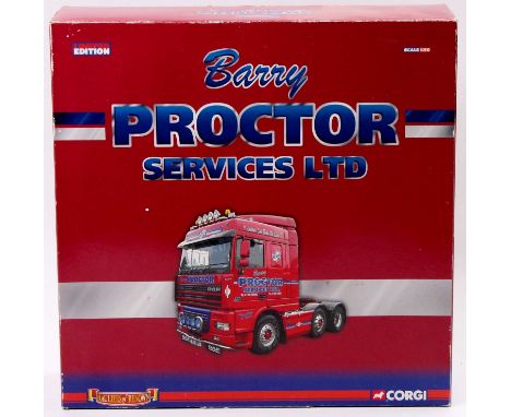 A Corgi Hauliers of Renown limited edition No. CC99169 Barry Proctor Services Ltd, boxed gift set group, housed in the origin