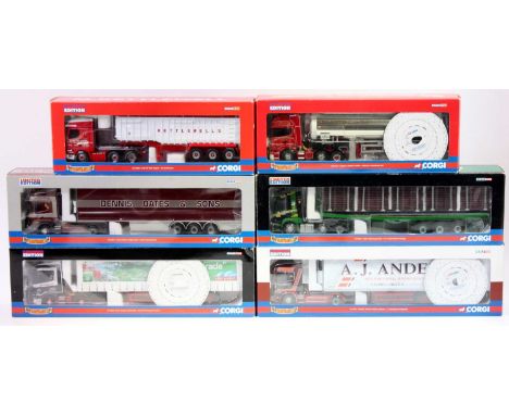 Six boxed Corgi 1/50 scale Road Transport and Hauliers of Renown diecast group, to include Ref. Nos. CC13712, CC13608, CC1292