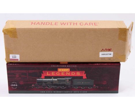 Hornby Legends Collectors Edition ''Nunney Castle'' engine and tender with certificate 0279/1000 (NM-BNM)