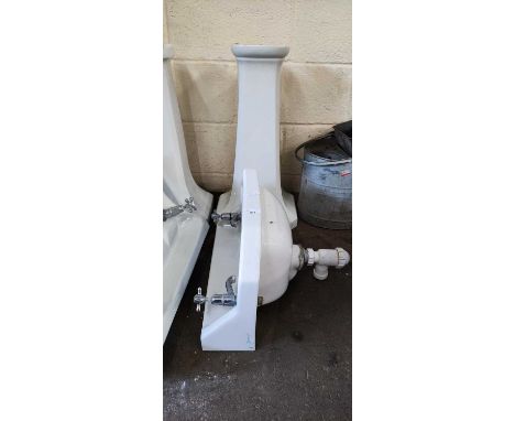 Bathroom basin and pedestal