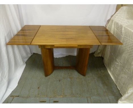 Art Deco rectangular dining table with two removable side sections