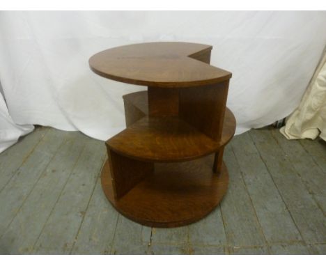 Art Deco circular side table