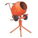 TRADE LOT 4 X Electric Concrete Mixer 230V RRP £299, Upright mixer for small to medium building