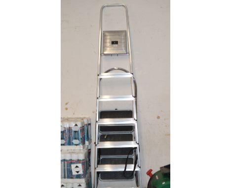 ALUMINIUM STEP LADDER &amp; 3 STEP STOOL     
