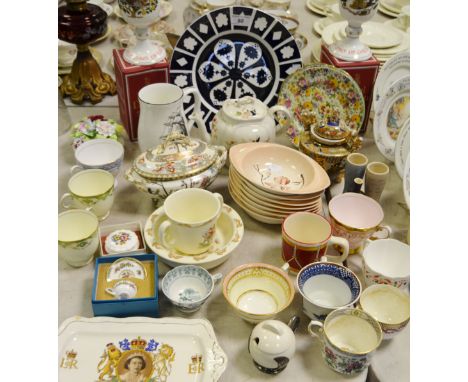 Ceramics- Carltonware bowls, Bunnykins, Mason's Tiffany Toys, Royal Doulton; etc