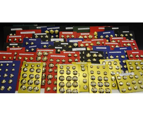 Militaria - various military issue dress buttons including Women's Royal Army corps, Coldstream Guards RAF, infantry, army; e