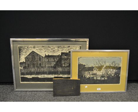 Arnold Knebel (1913 - 1999), by and after, The Methodist Church, Whaley Bridge, artist's proof, signed, dated in pencil, 41cm