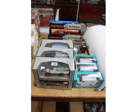 Collection of boxed Corgi Superhaulers, trucks and vans including The Queen's 40th Anniversary vans, Special Edition Sumerfie