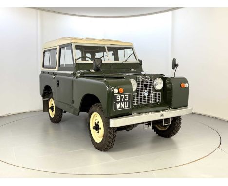 Registration: 973WNU VIN: 24103911A Mileage Showing: 16,000 Transmission: Manual MOT: Exempt Number of Keys:  V5 on Site: Yes