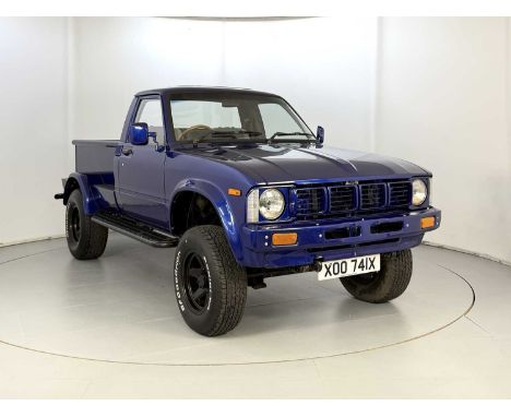 Registration: XOO741X VIN: JT1P0RN4600910397 Mileage Showing: 100,000 Transmission: Manual MOT: Exempt Number of Keys: 1 V5 o