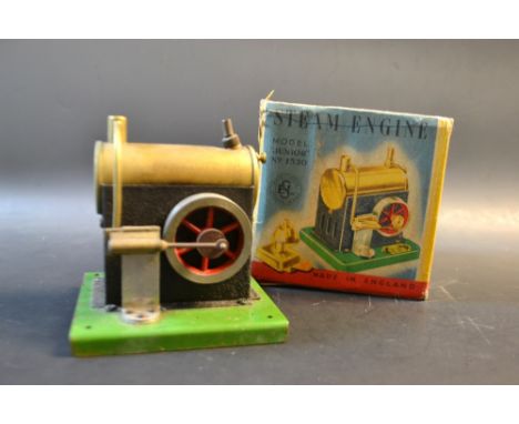 A model steam engine by ESL, Junior No 1530, instructions, boxed