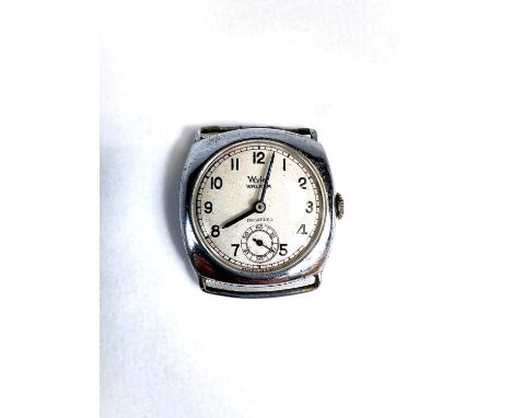 A Wyler Walker Incaflex Stainless steel wristwatch with subsidiary seconds dial, stamped 229 to back (no strap).Condition rep