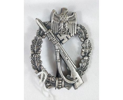 Third Reich Army/Waffen - SS Infantry Assault badge 1940 by J. Godet Berlin.