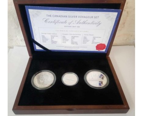 Canada Silver Voyager Set Cased