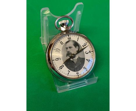 Vintage pocket watch Wyatt Earp dial Working