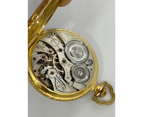 Vintage Illinois Springfield pocket watch Working 