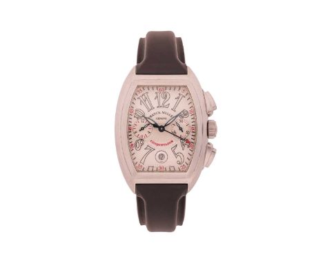 Franck MullerConquistador Gentleman's Chronograph WristwatchSerial: 8005 CCModel: No. 831Year: 2010sCase Material: Stainless 