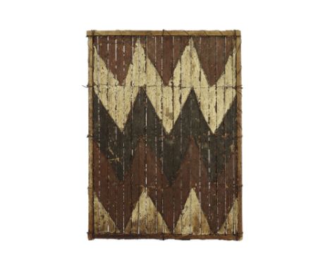 mid 20th Cent. Congolese Salampasu initiation panel in wood || AFRIKA  -  KONGO  -  20° EEUW Salampasu - initiatiepaneel in h