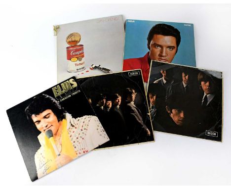 A quantity of LPs to include The Beatles 'Rock 'n' Roll Music Vol 1', The Rolling Stones, Elvis 'A Canadian Tribute', 'Love S