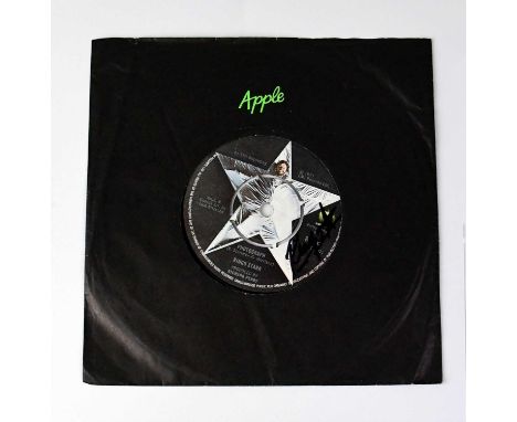 RINGO STARR; single 'Photograph', on EMI Records, bearing signature to centre.Condition Report: We have not authenticated the