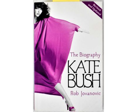KATE BUSH; The Biography, bearing signature.Condition Report: We have not authenticated this signature, please satisfy yourse