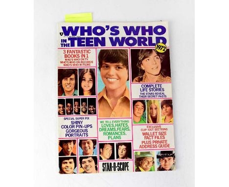 A copy of 'Who's Who in the Teen World' magazine bearing the signatures of The Jackson 5 and The Osmonds.Condition Report: We